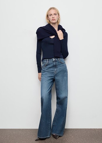 Mango Kadın Kot Pantolon jeans - Görsel 2