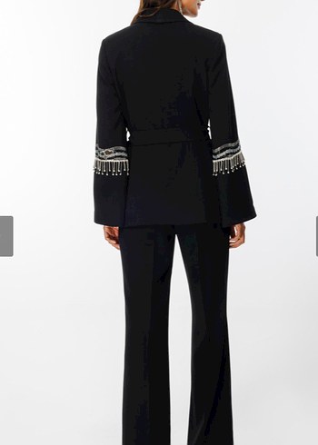 Modaİlgi Kolları Tal Detaylı Abiye Ceket - Görsel 2