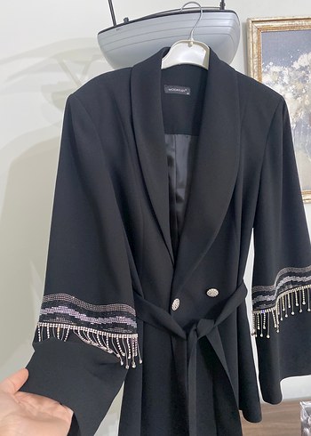 Modaİlgi Kolları Tal Detaylı Abiye Ceket - Görsel 5