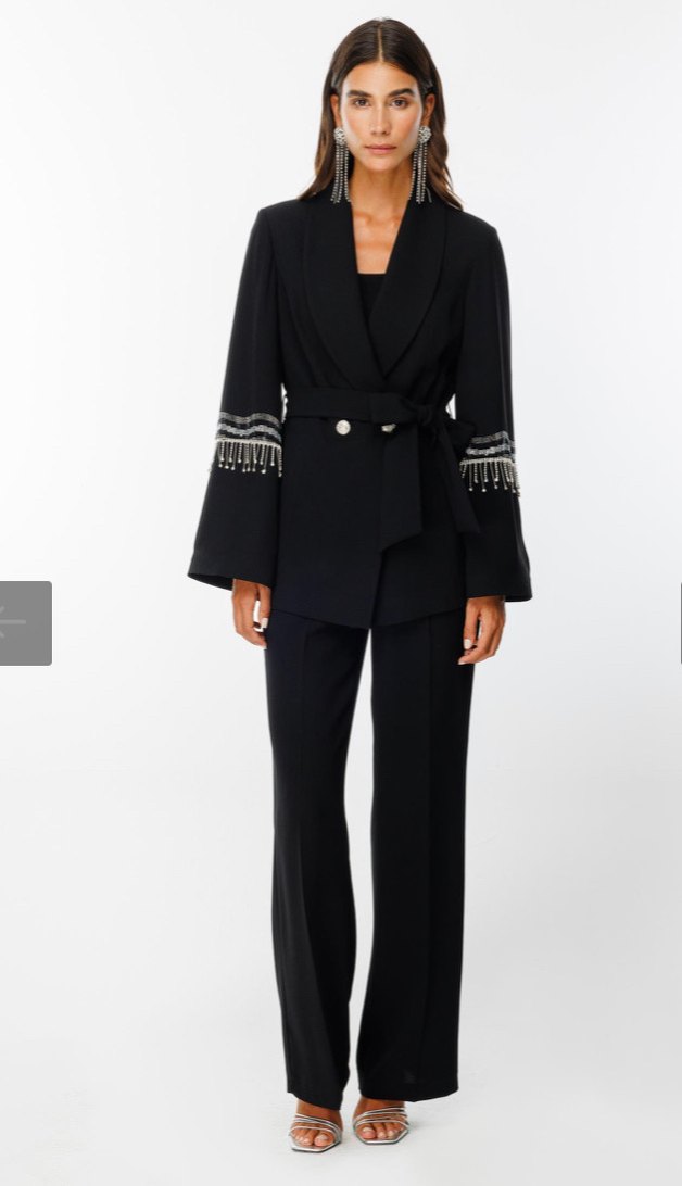 Modaİlgi Kolları Tal Detaylı Abiye Ceket - Görsel 4