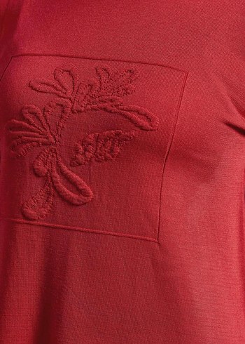 Alvina Triko Tunik Kazak - Görsel 4