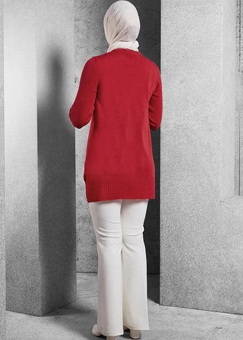 Alvina Triko Tunik Kazak - Görsel 3