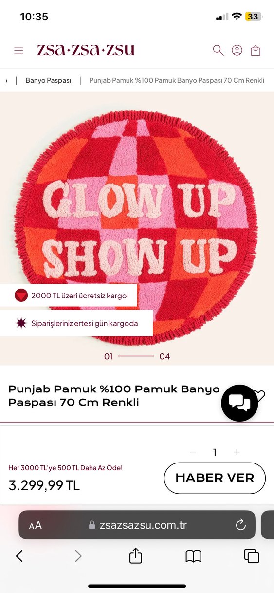 Zsazsazsu Renkli Banyo Paspası - Görsel 5