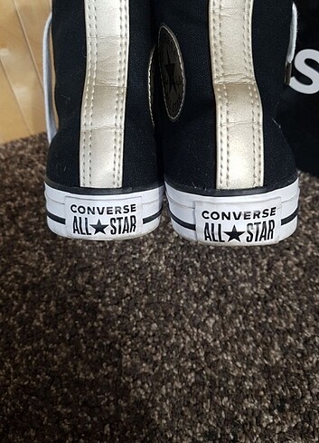 37.5 Beden siyah Renk Orjinal Converse Ayakkabı 