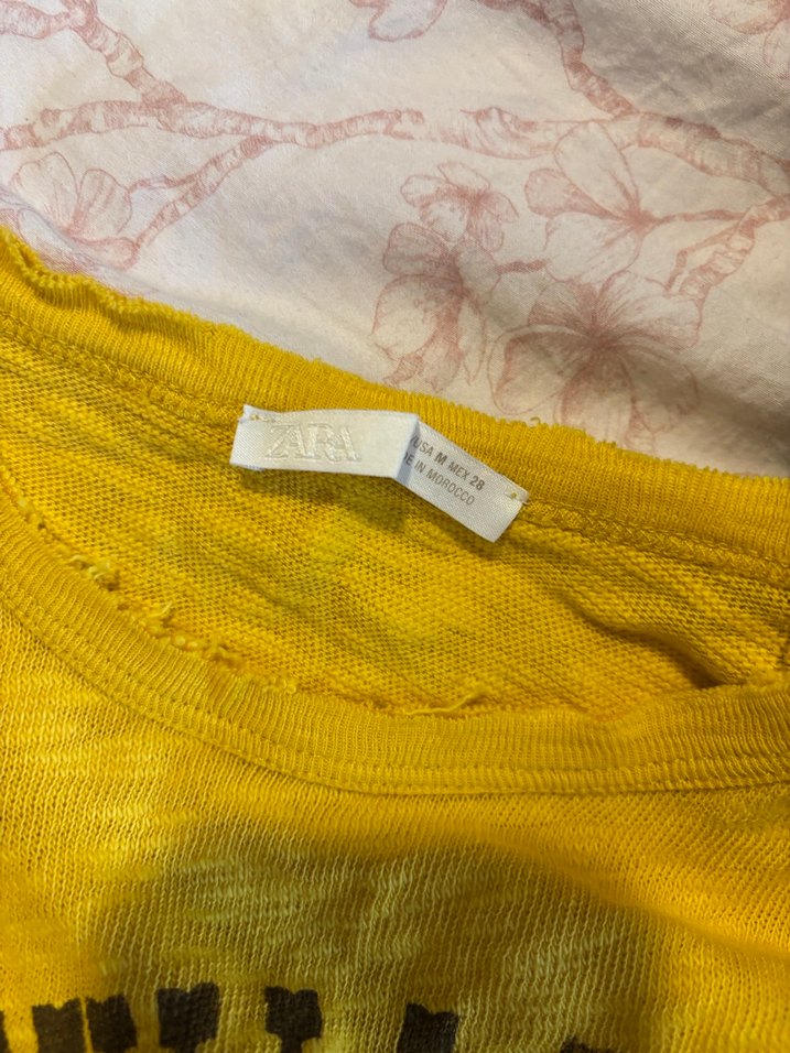 zara vintage y2k tshirt - Görsel 3