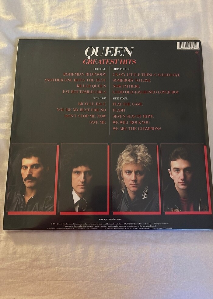 Queen Greatest Hits Plak - Görsel 2