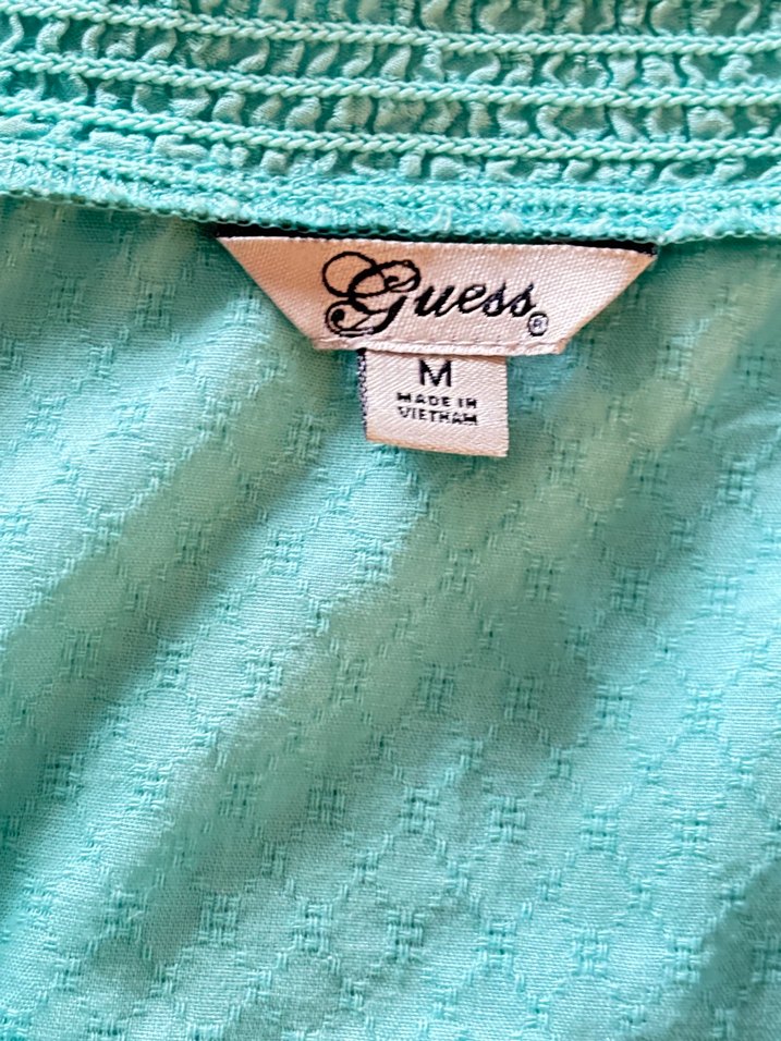 Guess 2000s Vintage Babydoll Lolita Bluz - Görsel 3