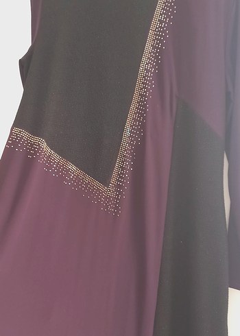 Mor Uzun Kollu V Yaka Takım - Görsel 3