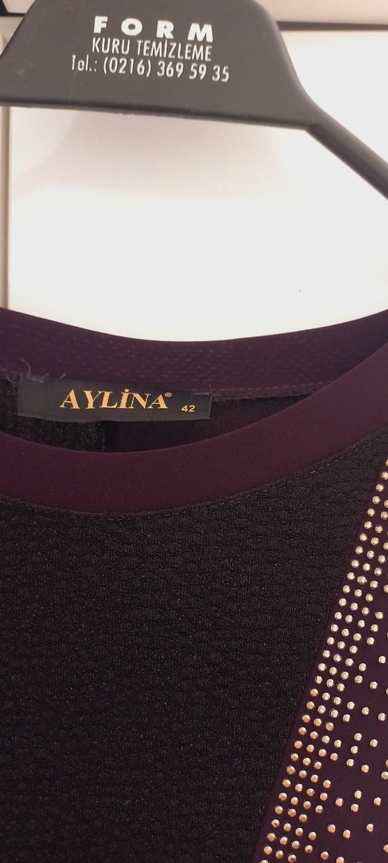 Mor Uzun Kollu V Yaka Takım - Görsel 4