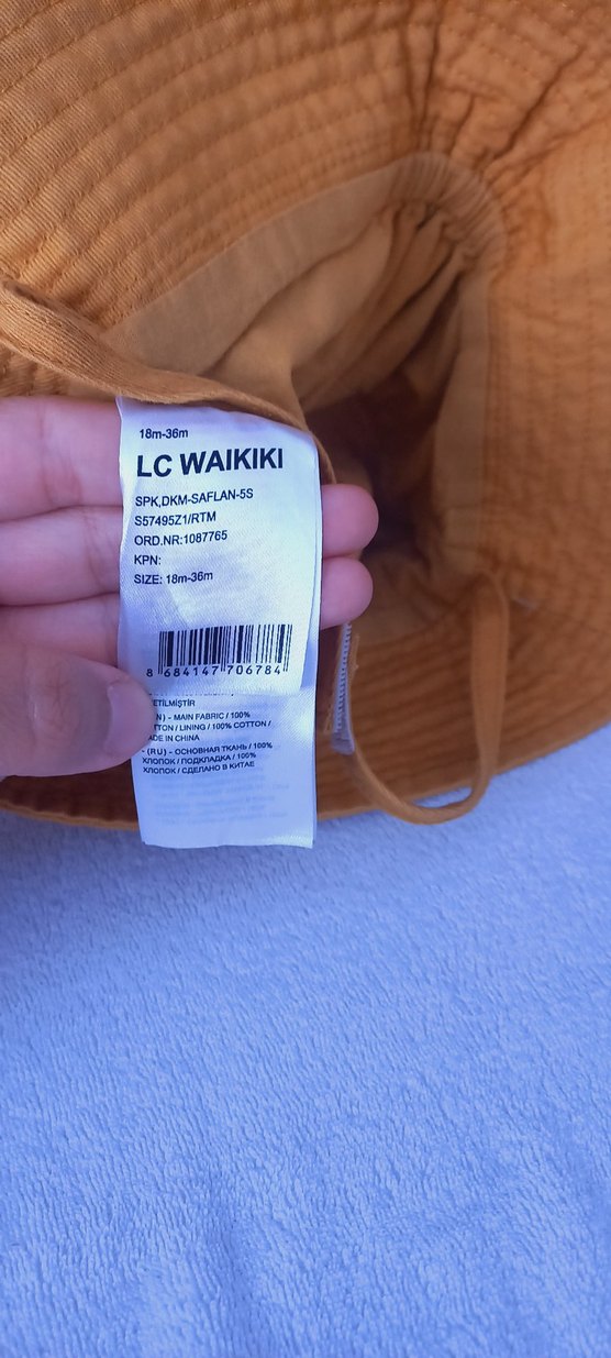 bebek şapka 2 adet - Görsel 5