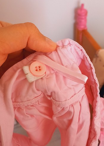 Pembe Fırfırlı Kız Çocuk Etek - Görsel 5