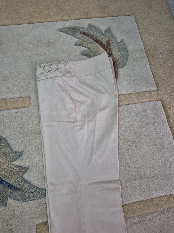 Kadın kanvas pantolon - Görsel 2