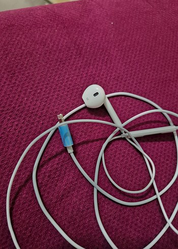 Beyaz Kulak İçi Mikrofonlu Kulaklık - Görsel 5