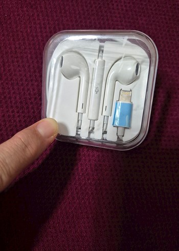 Beyaz Kulak İçi Mikrofonlu Kulaklık - Görsel 6