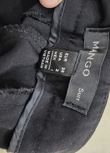 Mango suit pantolon kumaş - Görsel 6