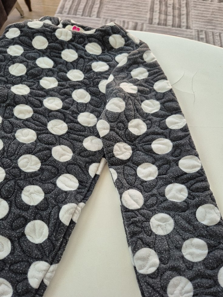 Gri Puantiyeli Fermuarlı Sweet - Görsel 4