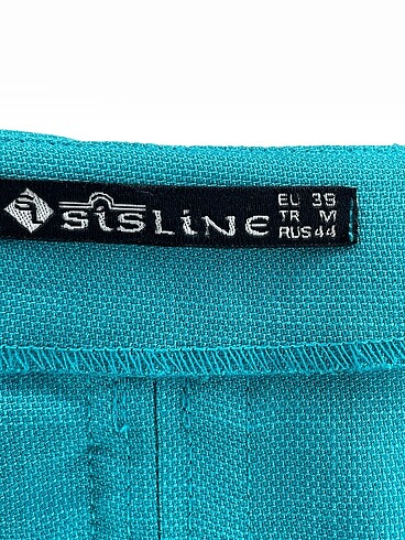 m Beden mavi Renk Sisline Kısa Elbise %70 İndirimli.