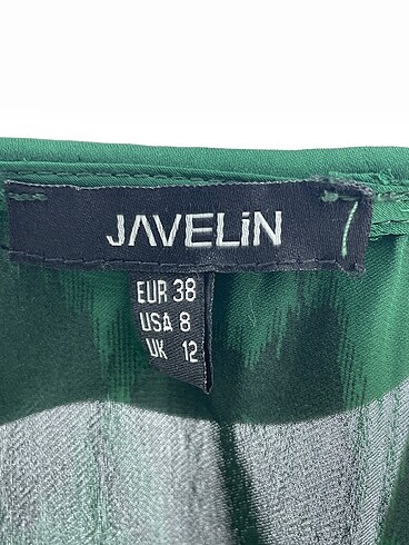 38 Beden yeşil Renk Javelin Bluz %70 İndirimli.