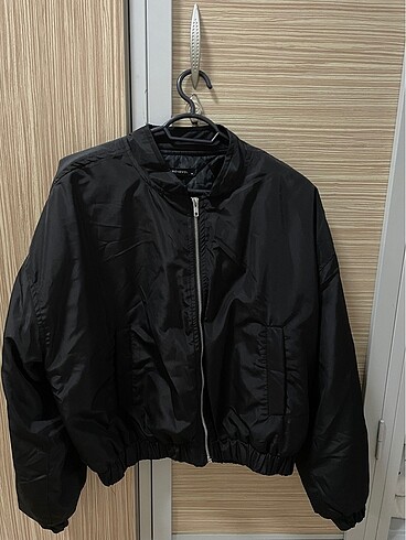 siyah bomber ceket