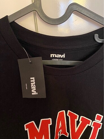 l Beden Mavi logolu tişört