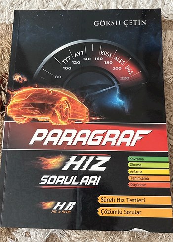 Hız ve Renk Paragraf Soru Bankası 2024