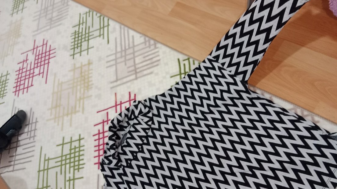 Desenli Gri  Balıkçı Yaka Kadın Kazak - Görsel 2