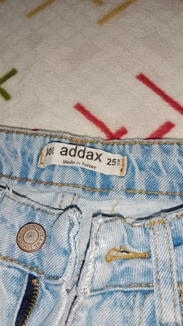 Kadın pallazo kot pantolon - Görsel 2