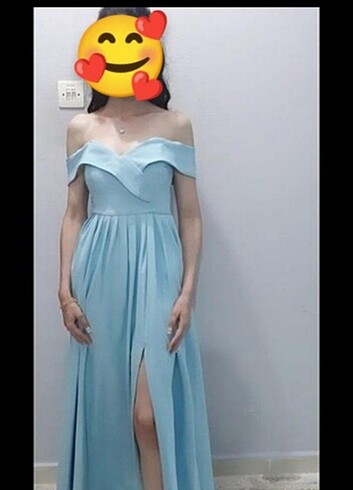 Uzun abiye elbise - Görsel 7