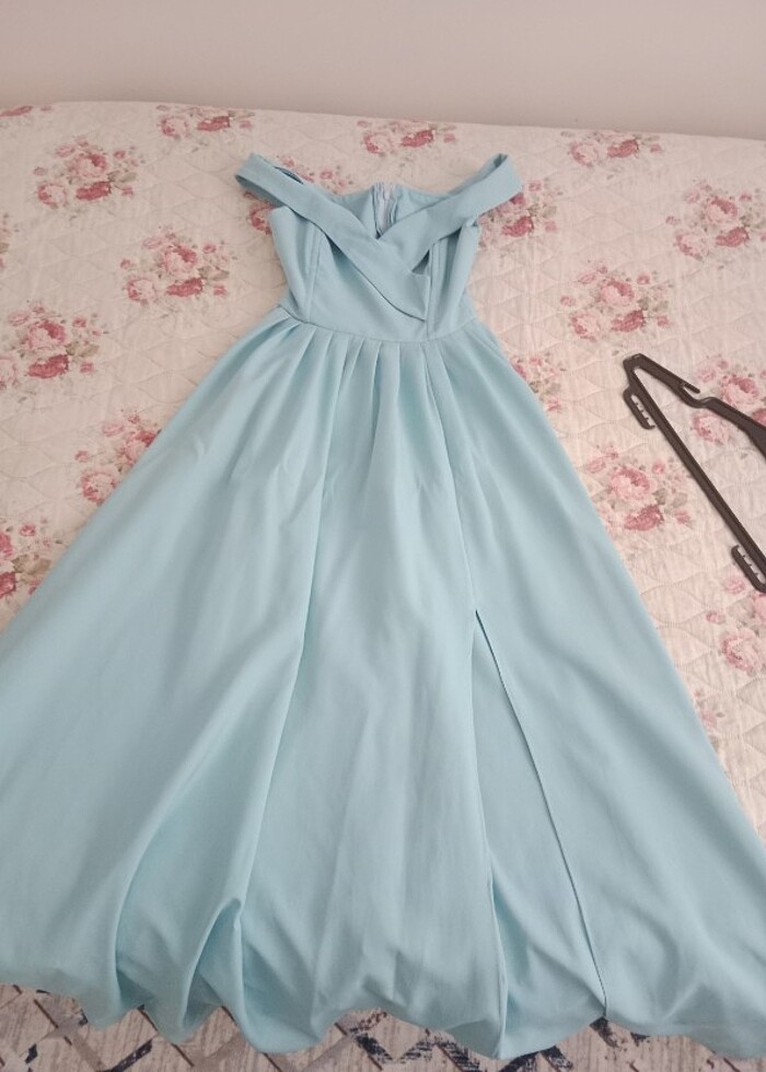 Uzun abiye elbise - Görsel 3