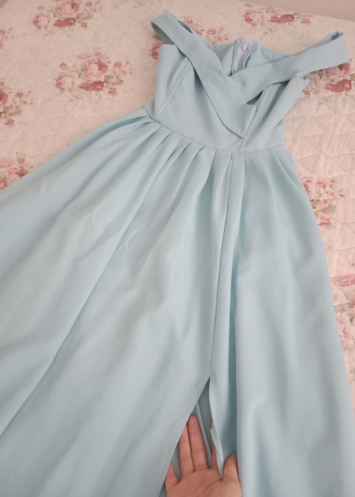 Uzun abiye elbise - Görsel 4