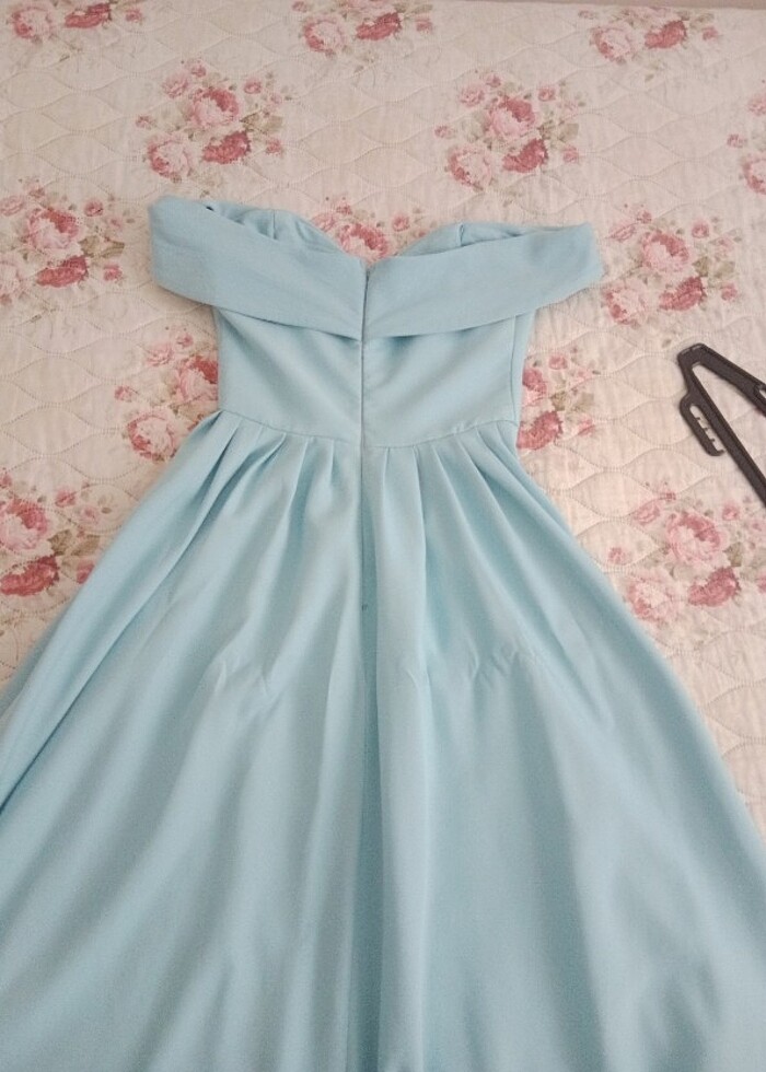 Uzun abiye elbise - Görsel 5