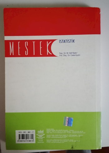 İstatistik - Yrd. Doç. Dr. Celal Aydın - Görsel 2