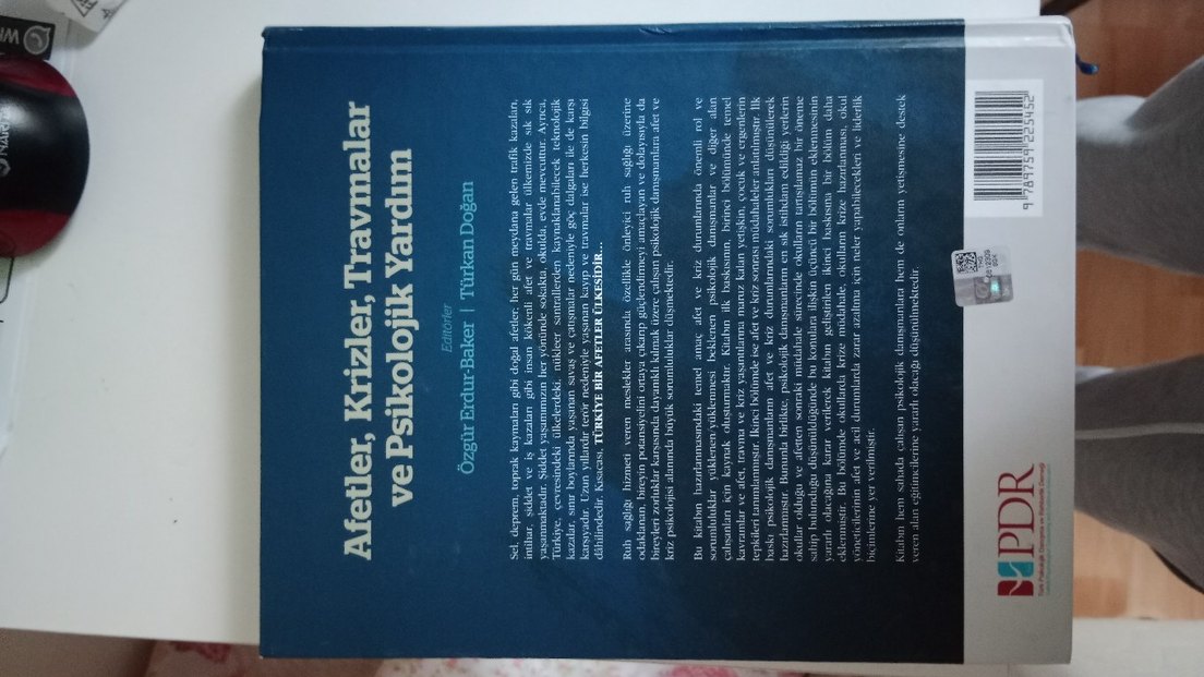 Afetler krizler travmalar ve psikolojik yardım - Görsel 2