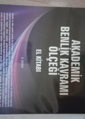 Akademik Benlik Kavramı Ölçeği El Kitabı