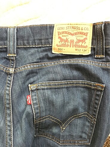 Orijinal baggy erkek Levis kot jean