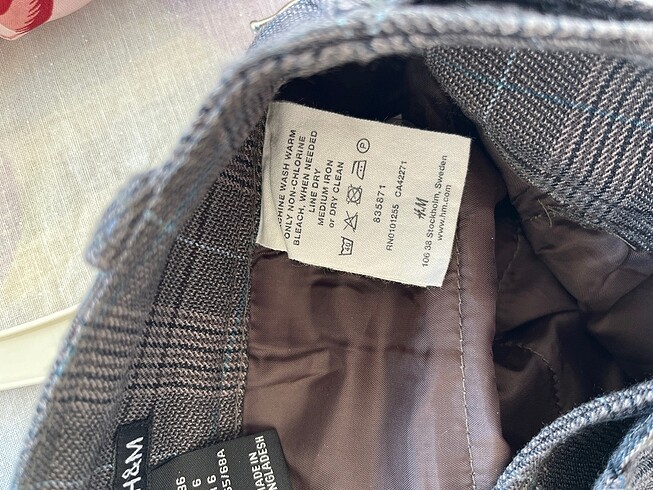s Beden gri Renk H&M kumaş pantolon