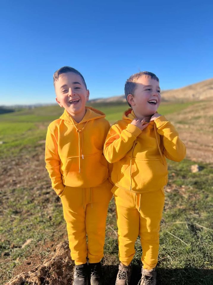 Kapüşonlu Çocuk Eşofman Takımı - Görsel 5