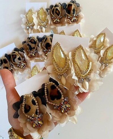 Beden kahverengi Renk TASARIM ELİŞİ #küpe #takı