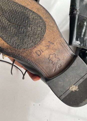 Erkek Siyah Parlak Deri Klasik Ayakkabı - Görsel 4