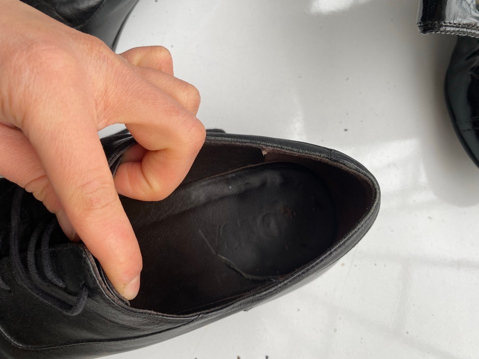 Erkek Siyah Parlak Deri Klasik Ayakkabı - Görsel 5