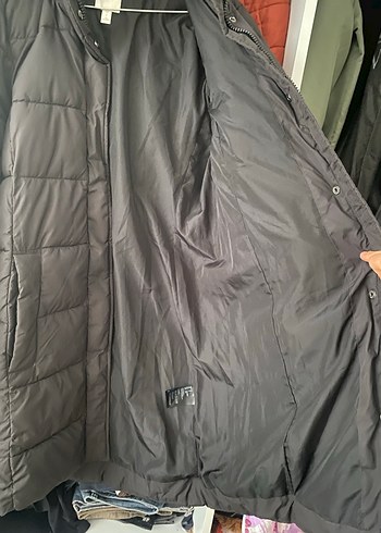 H&M Uzun Pofuduk Kadın Mont - Görsel 3