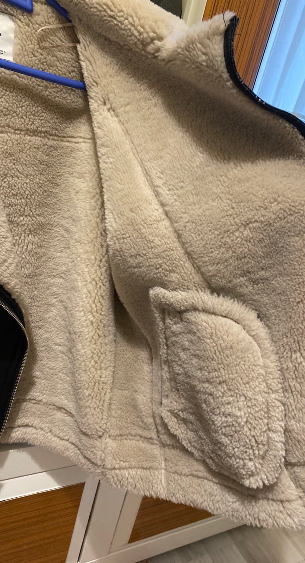 Kahverengi Kürklü Deri Kadın Ceket - Görsel 4