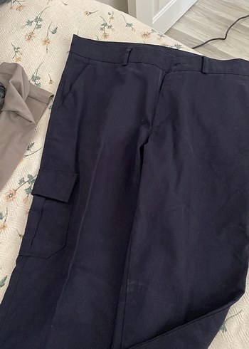 Siyah Regular Fit Kumaş Pantolon - Görsel 2