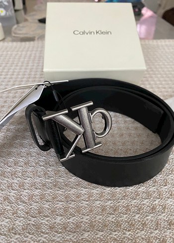 Calvin Klein Siyah Deri Kemer
