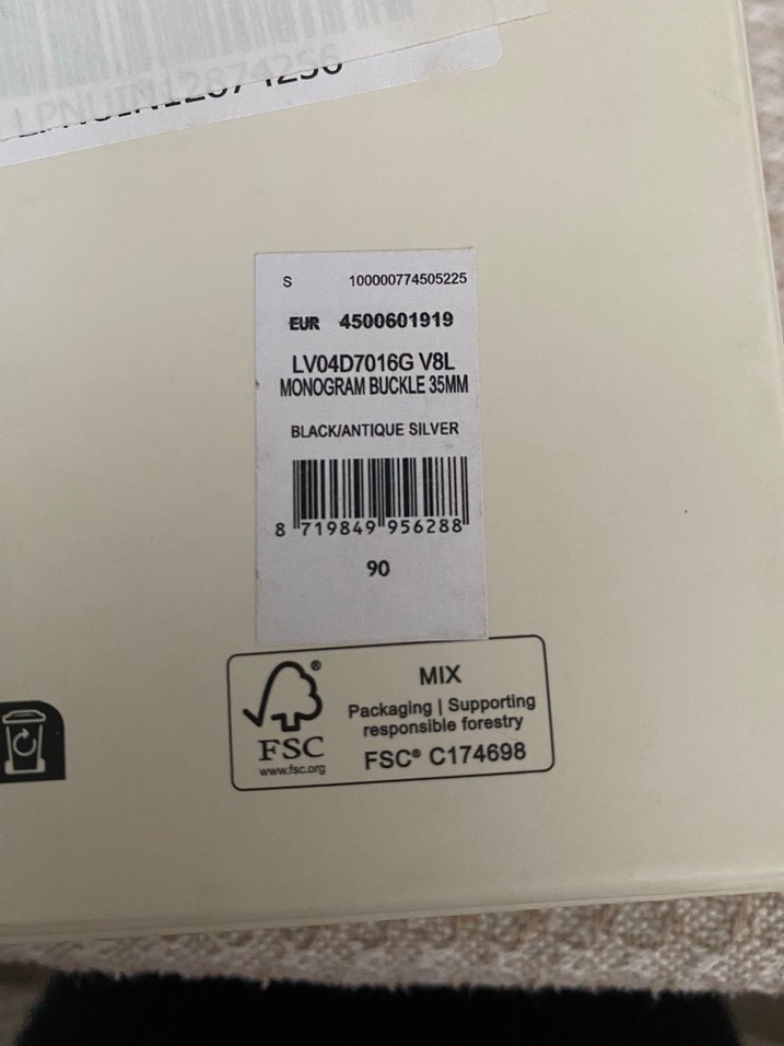 Calvin Klein Siyah Deri Kemer — görsel 7/7