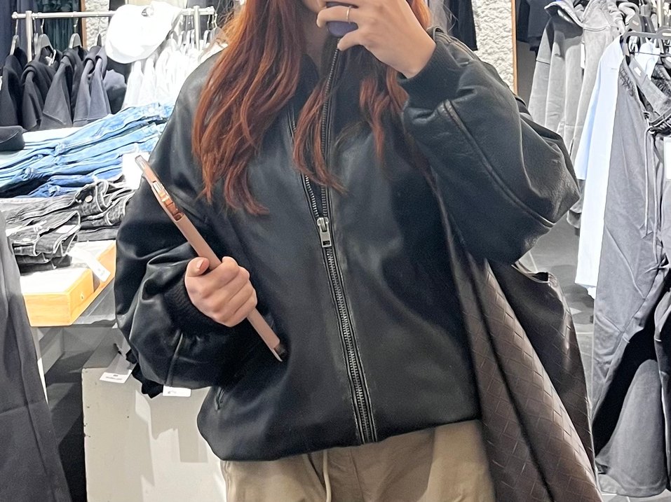 Zara gerçek deri ceket - Görsel 2