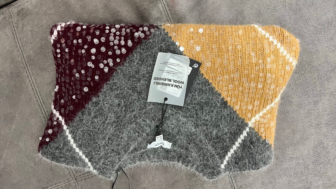 twist baklava desen kadın kazak - Görsel 4