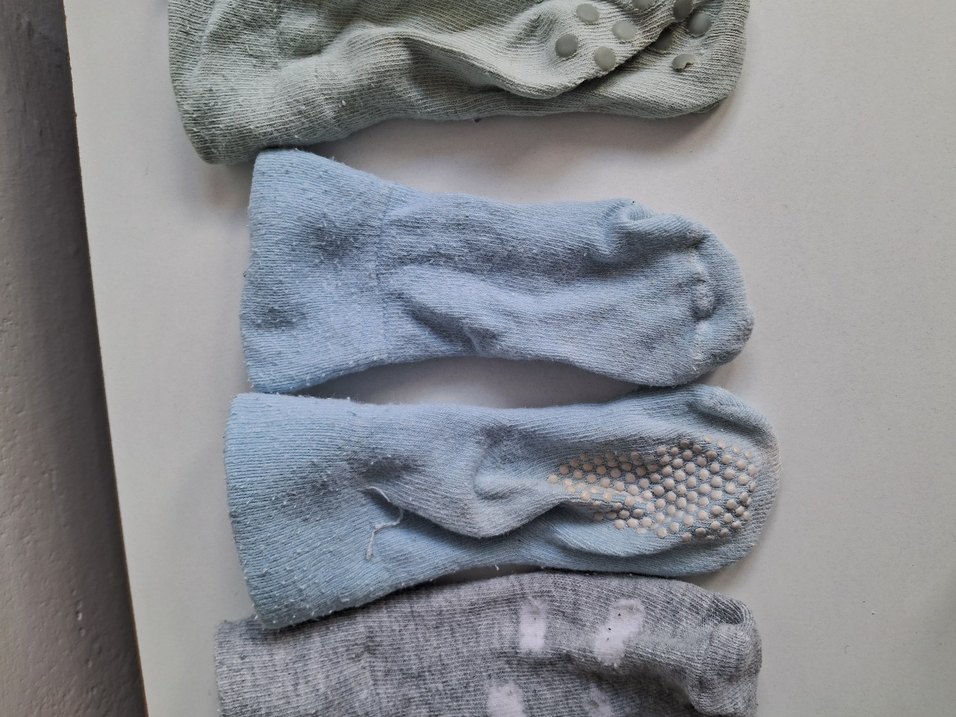 Gri Erkek Çocuk Çorapları - Görsel 4