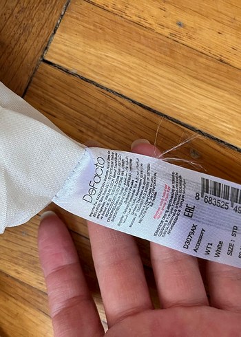 Beyaz Tokalı Kadın Omuz Çantası - Görsel 6