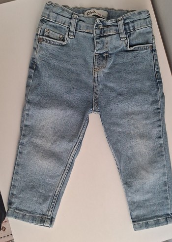 Civil Acik Mavi Cocuk Denim Jean